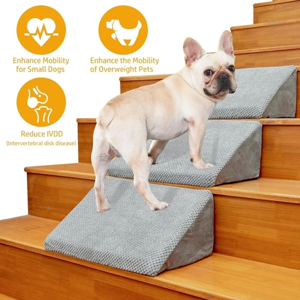 Grey | SULEEMAT | Modular Pet Stairs